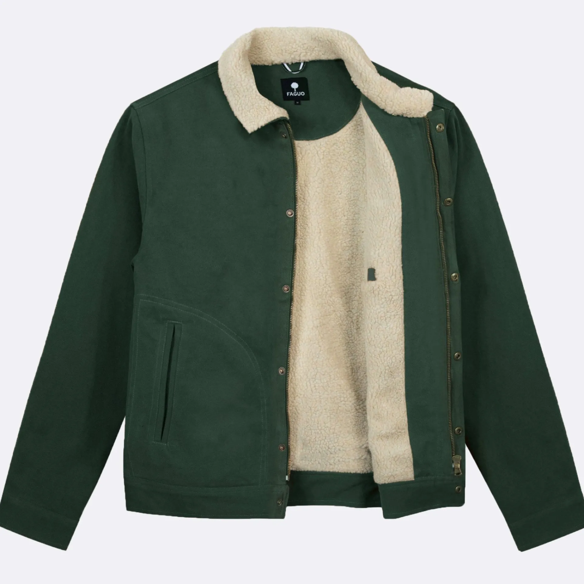 Best Sale FAGUO Blouson vert foncé