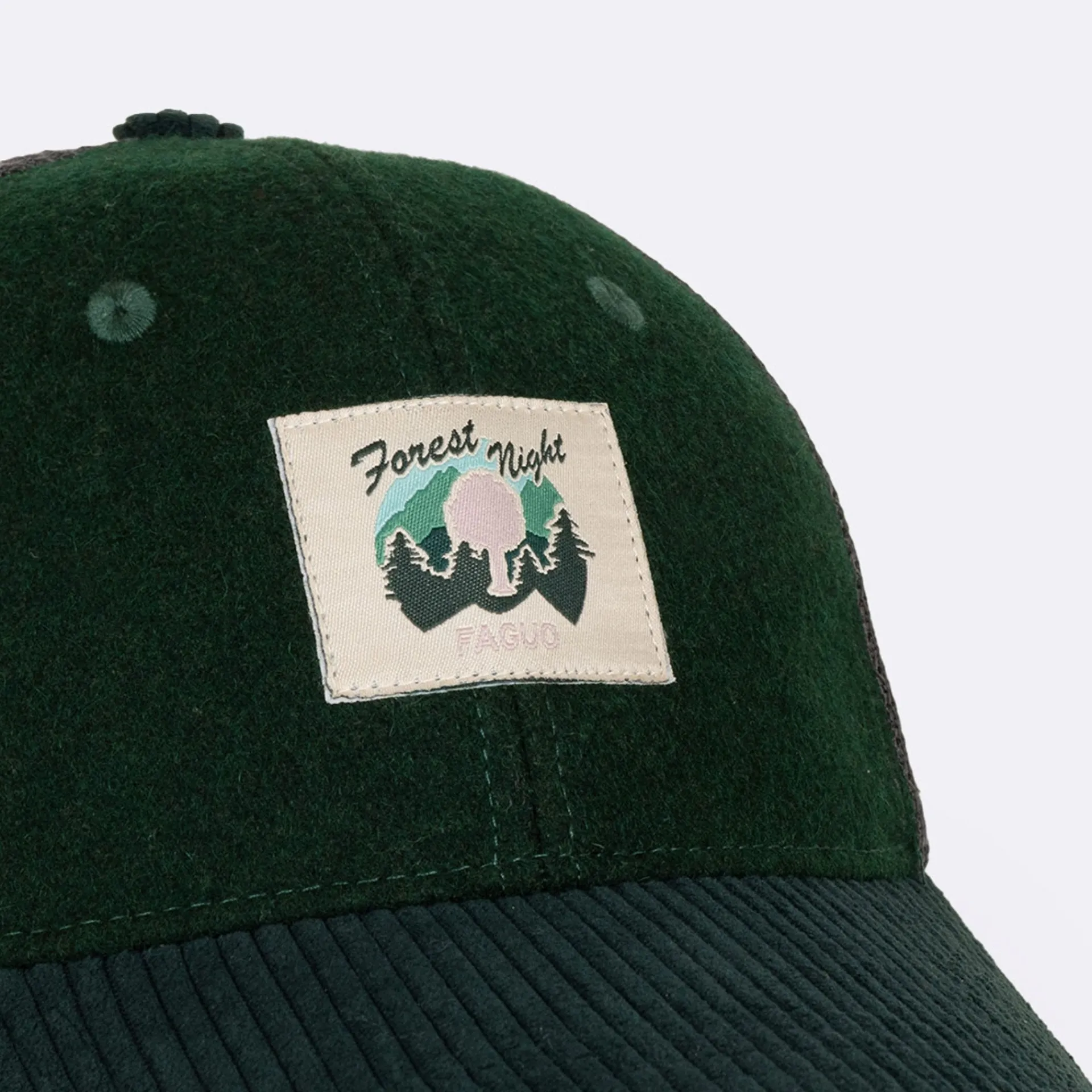 Fashion FAGUO Casquette vert foncé forest night