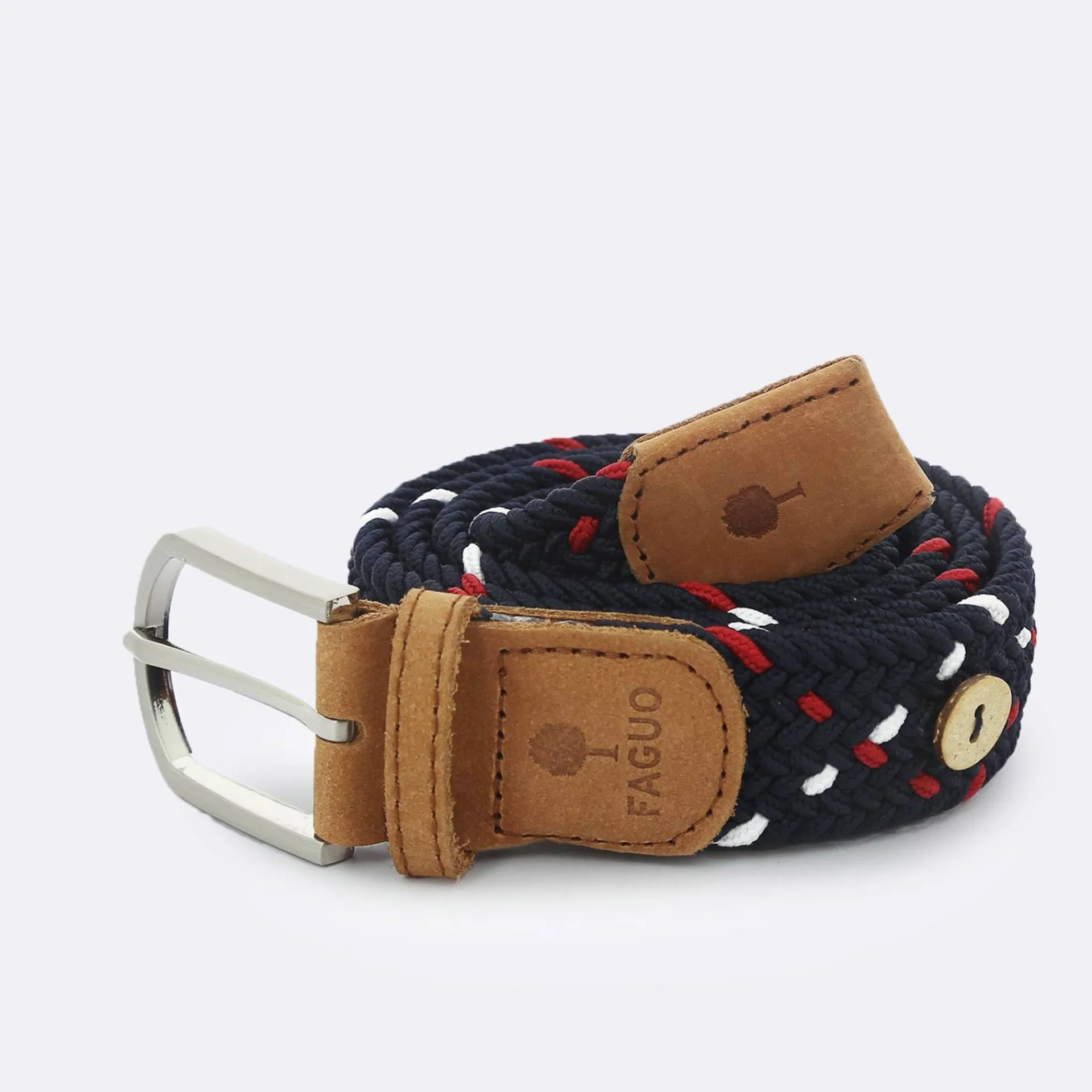 Cheap FAGUO Ceinture bleu, blanc et rouge