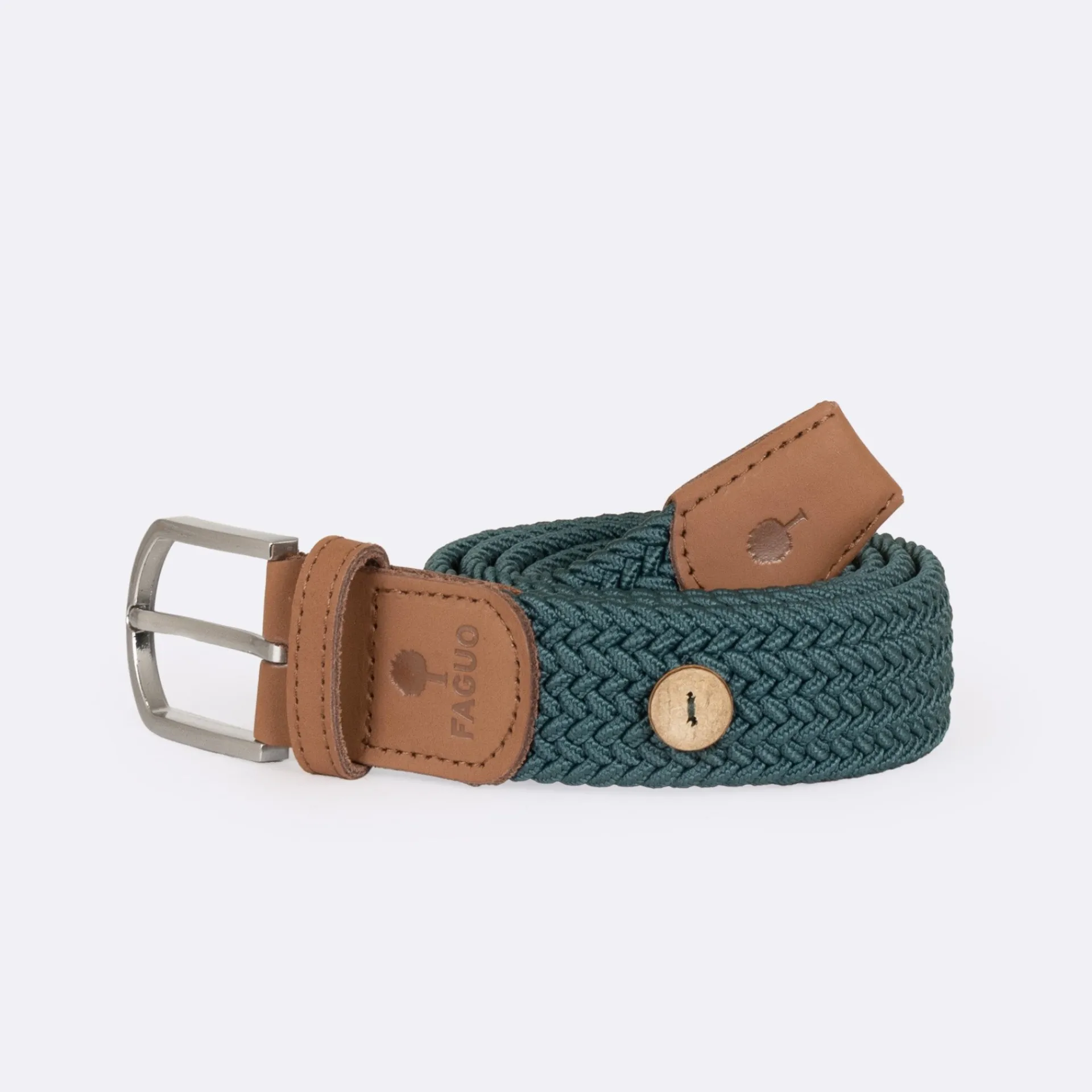 Sale FAGUO Ceinture verte ceinture unie