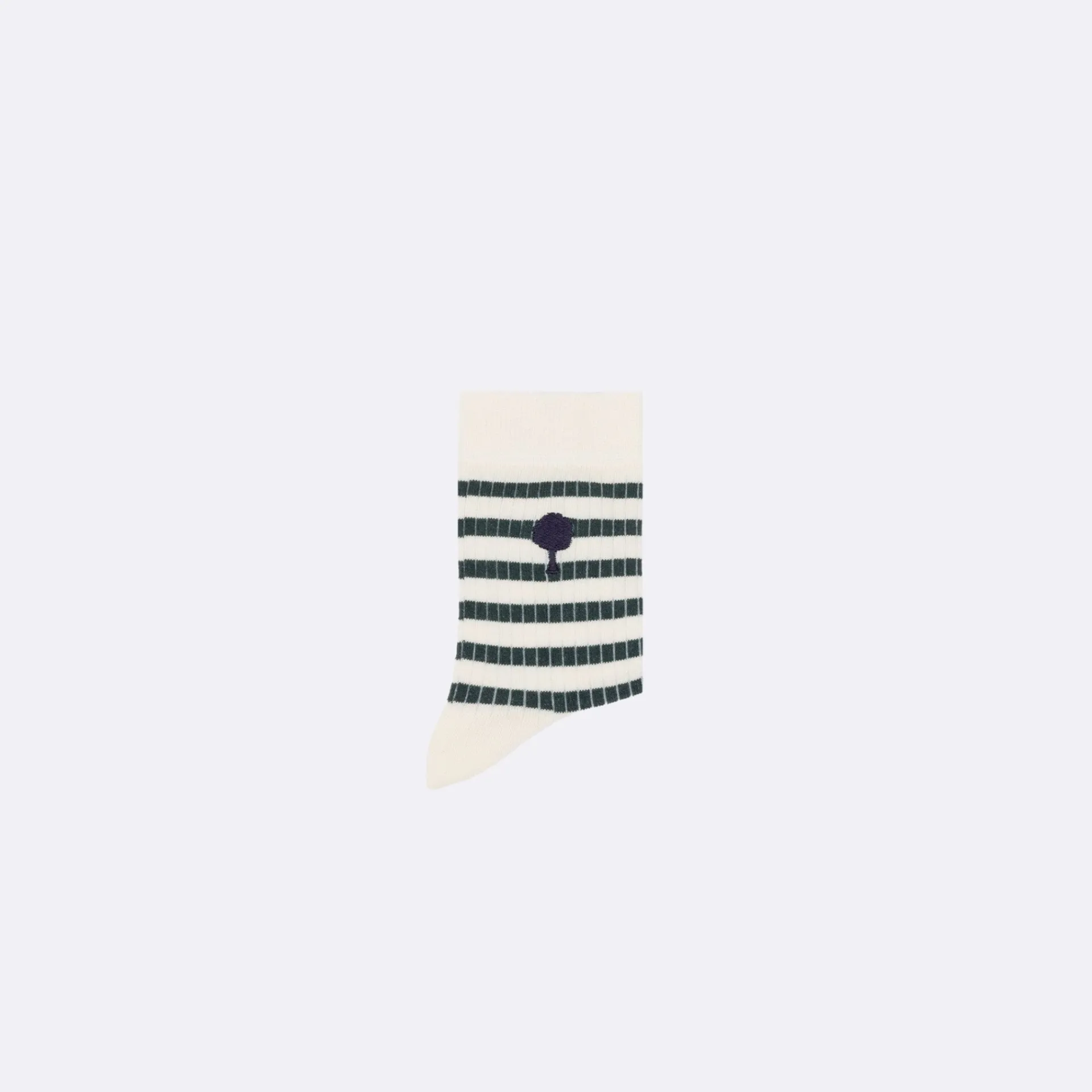 Store FAGUO Chaussettes écrues & vert foncé