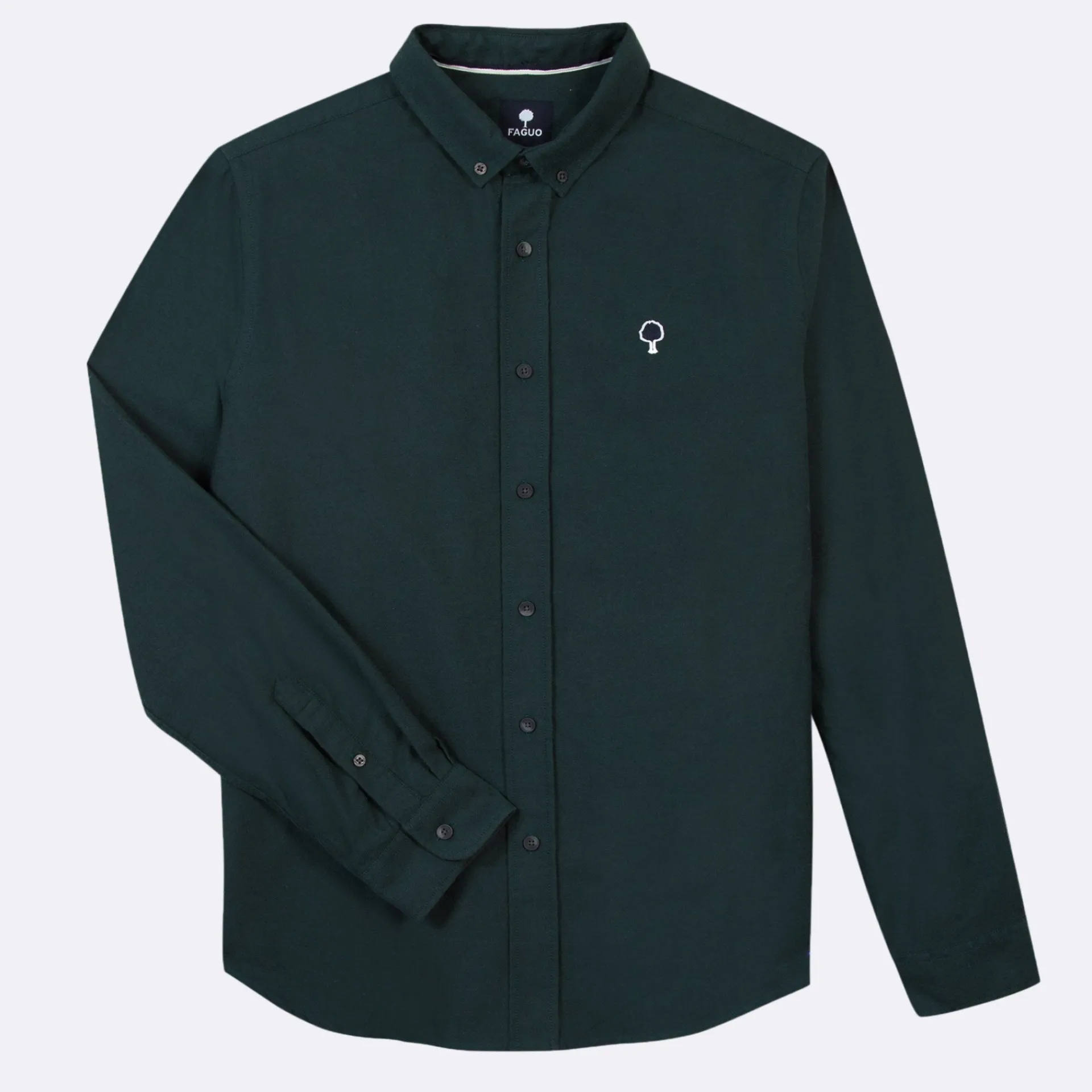 Store FAGUO Chemise classique vert foncé