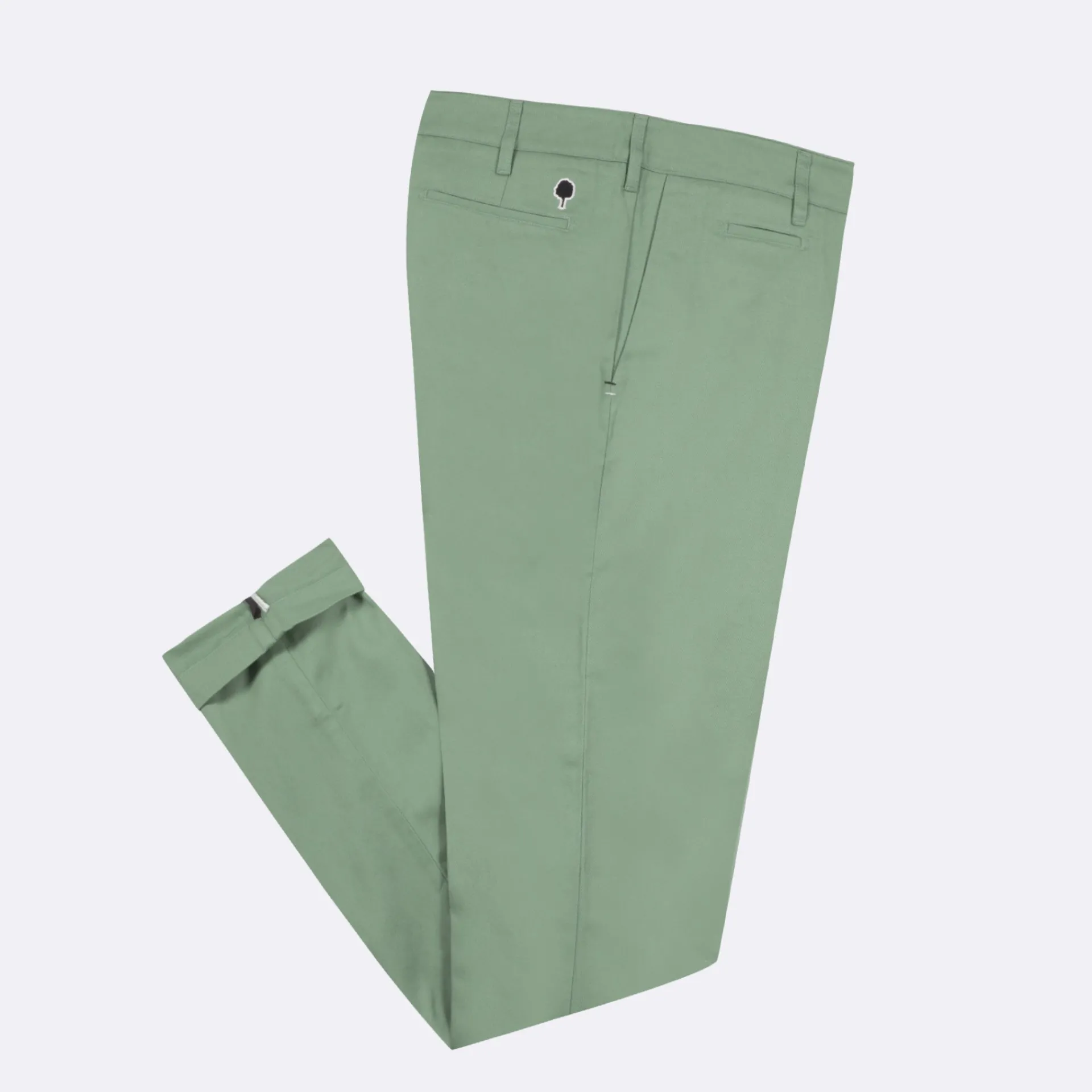 Flash Sale FAGUO Chino vert clair coupe ajustée