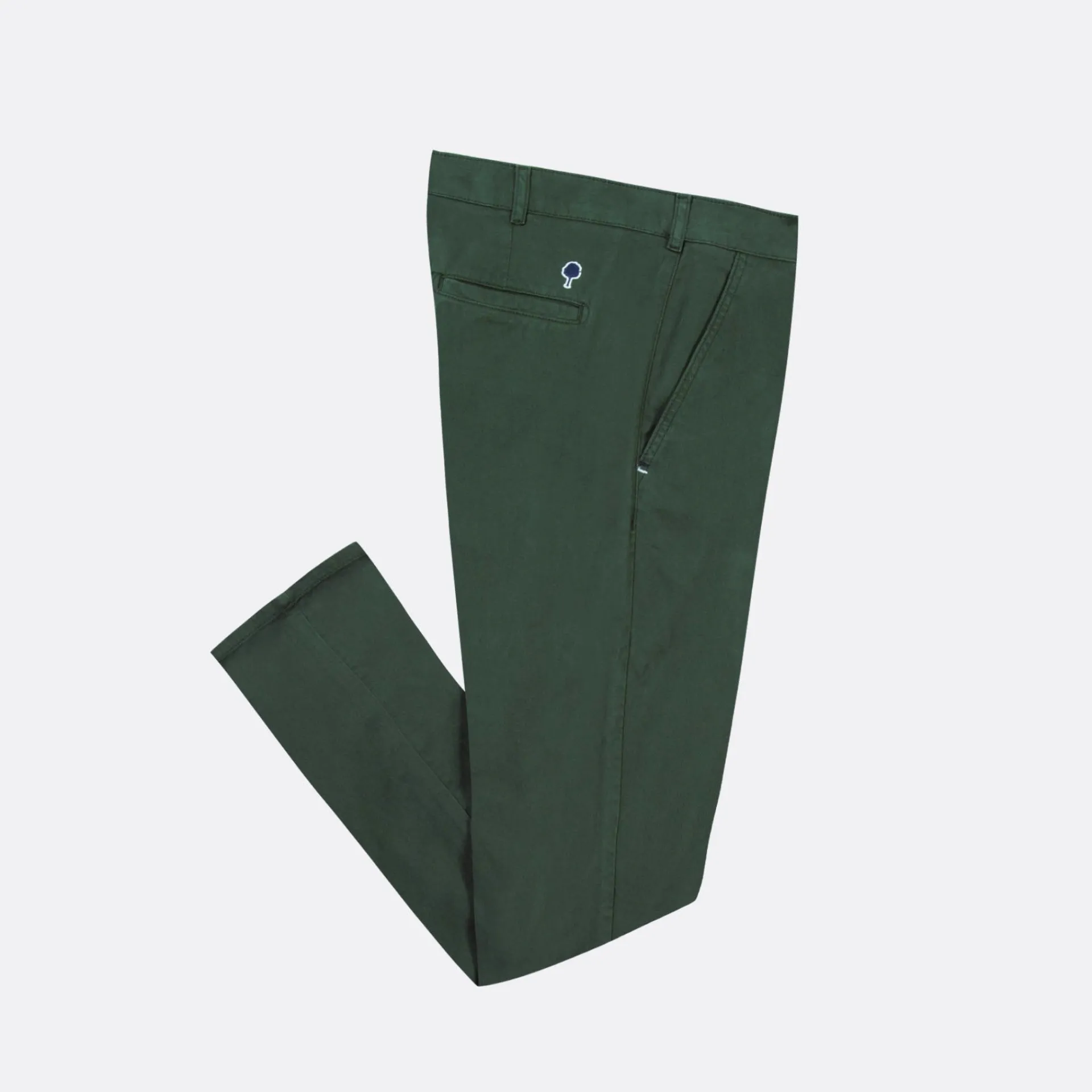 Cheap FAGUO Chino vert foncé coupe fuselée