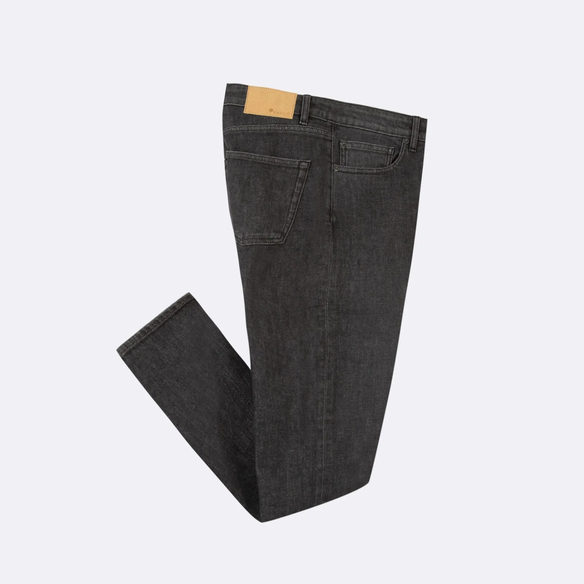 Outlet FAGUO Jean black washed coupe slim