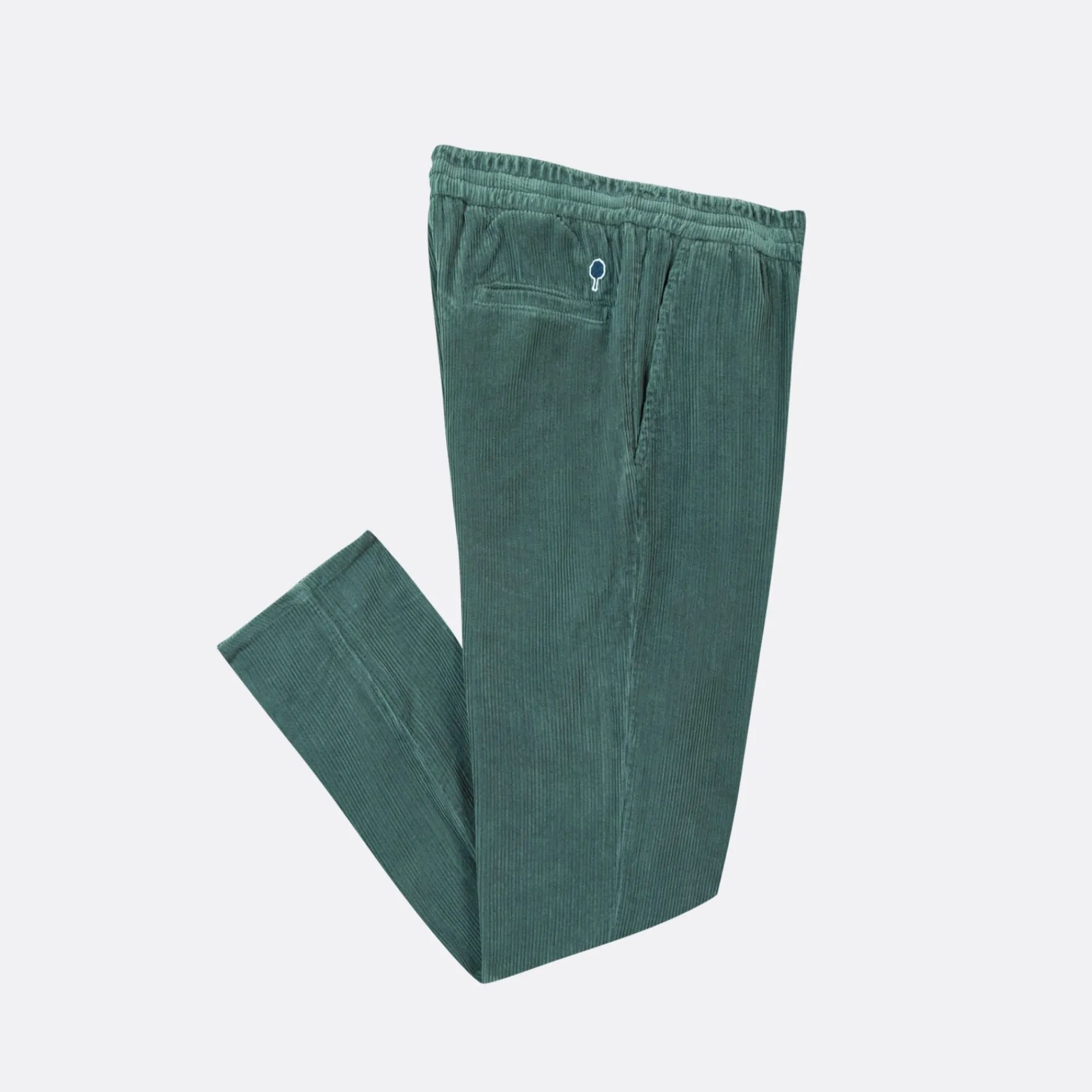 Cheap FAGUO Pantalon vert coupe fuselée