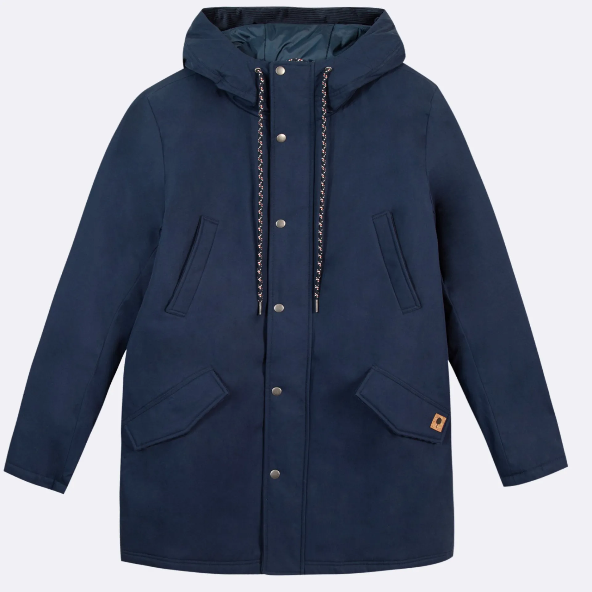 Flash Sale FAGUO Parka bleu marine vegan