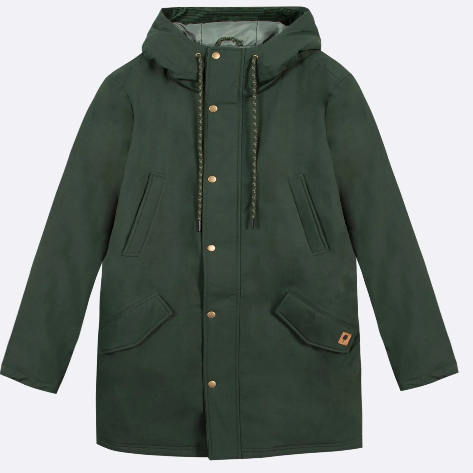 Hot FAGUO Parka vert foncé vegan