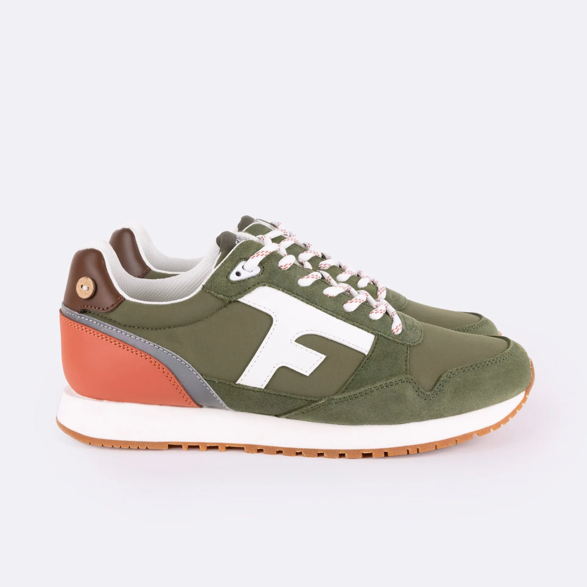 Discount FAGUO Runnings kaki & terracotta