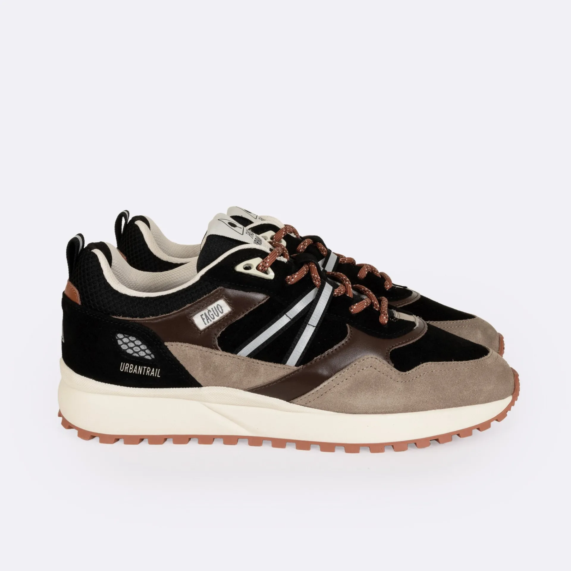 Store FAGUO Runnings noires et beige foncé