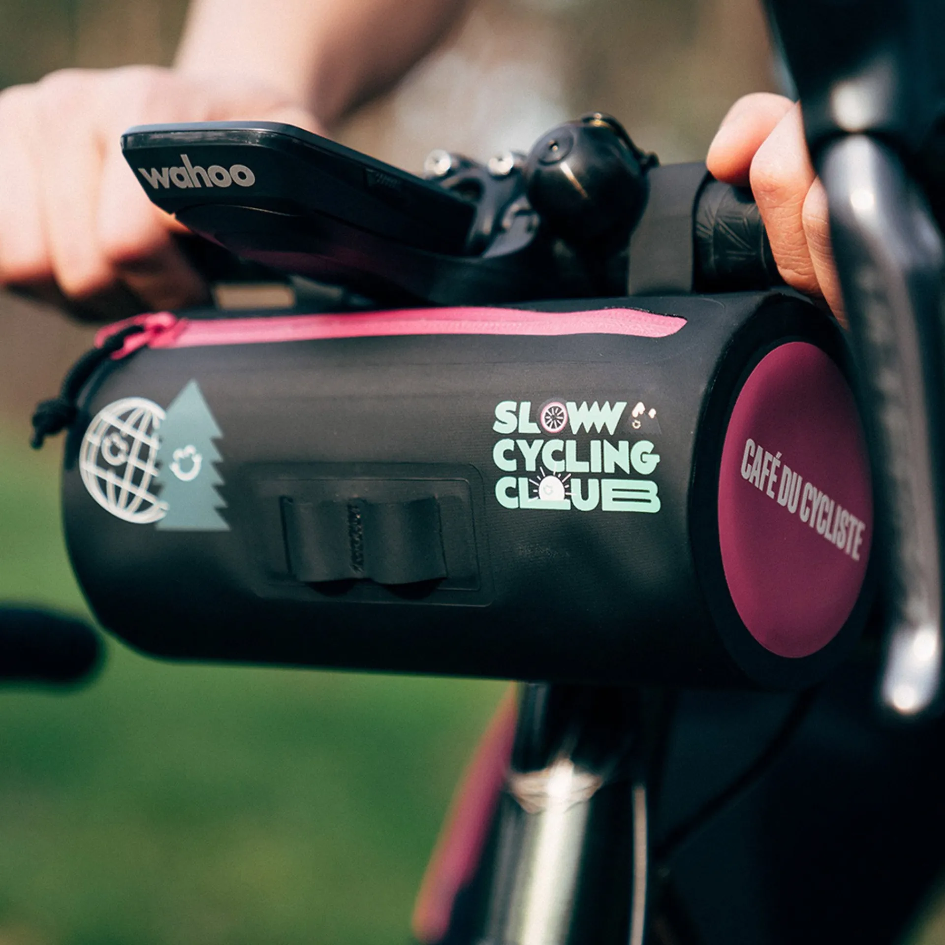 Shop FAGUO Sac de vélo noir vegan Café du Cycliste