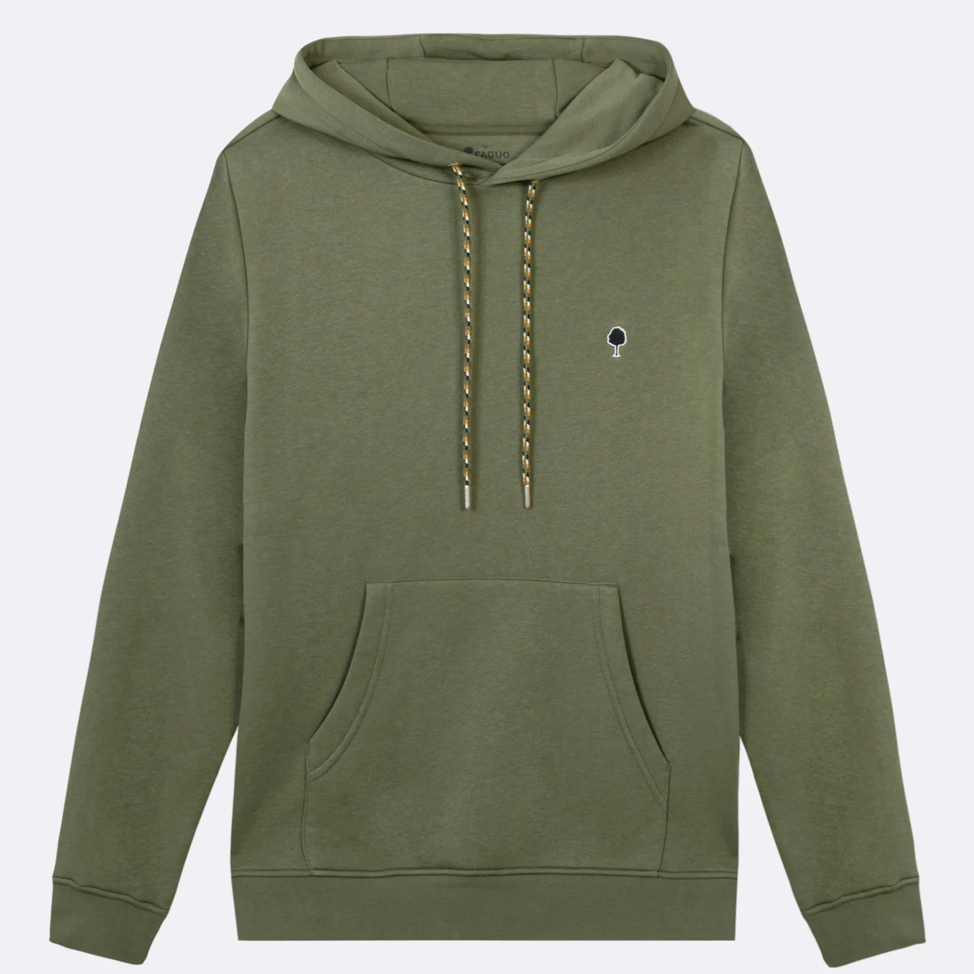 New FAGUO Sweat à capuche kaki