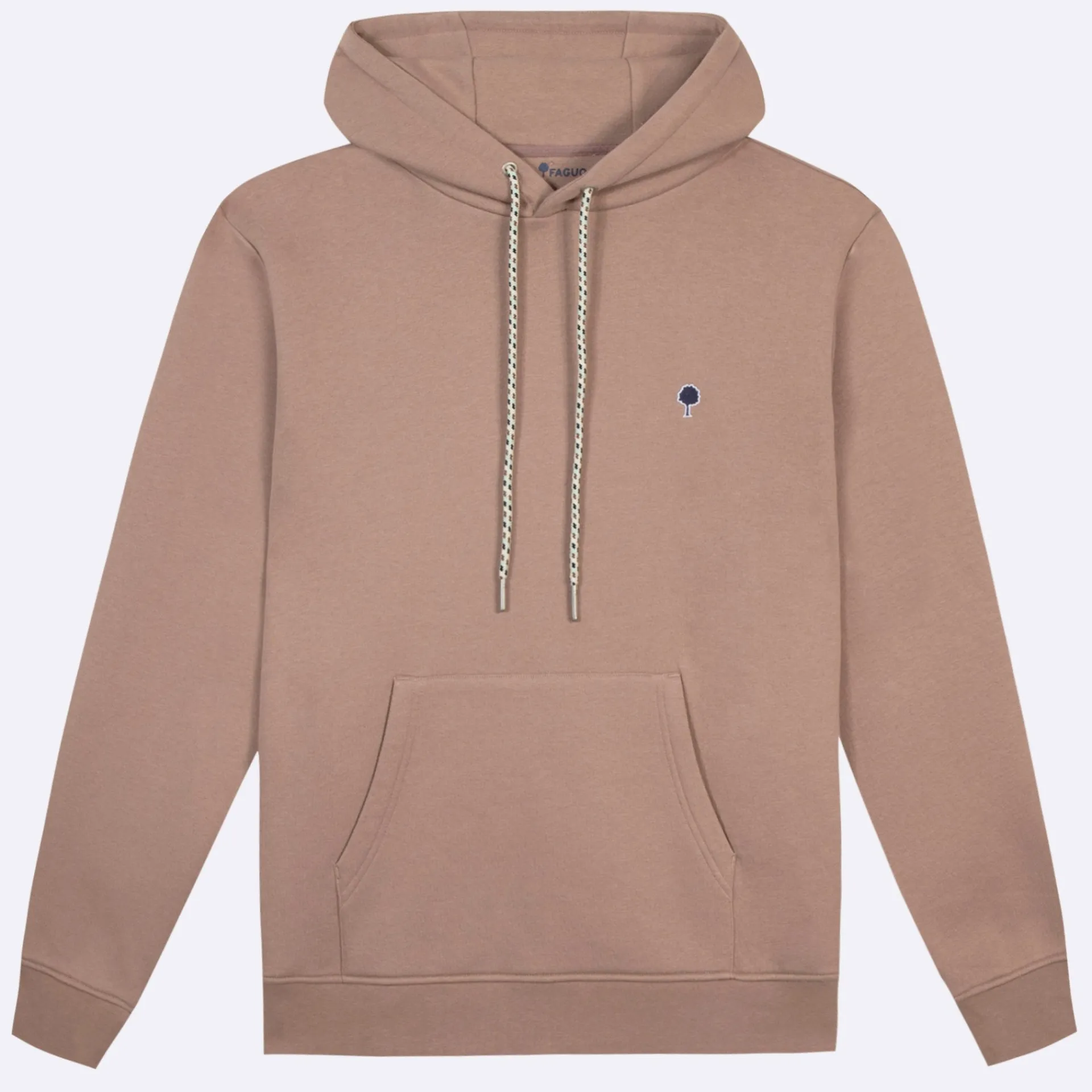 Discount FAGUO Sweat à capuche rose grisé