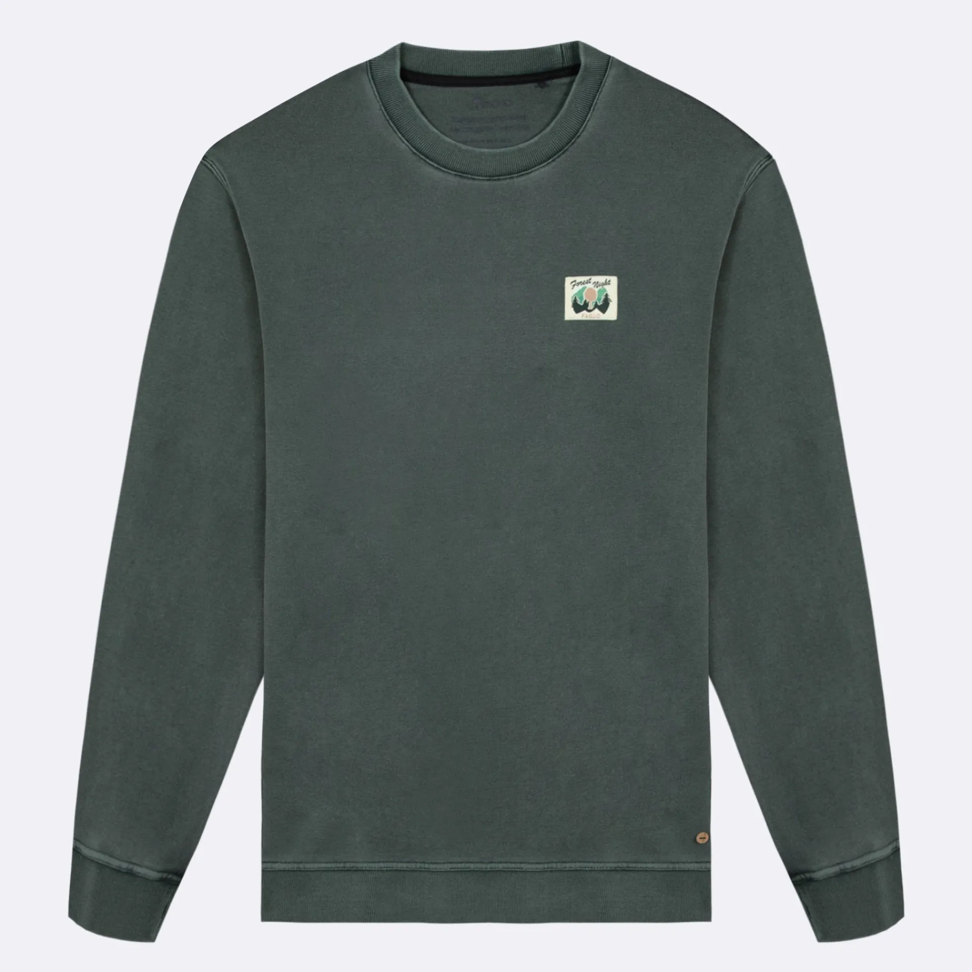 Outlet FAGUO Sweat vert foncé forest night