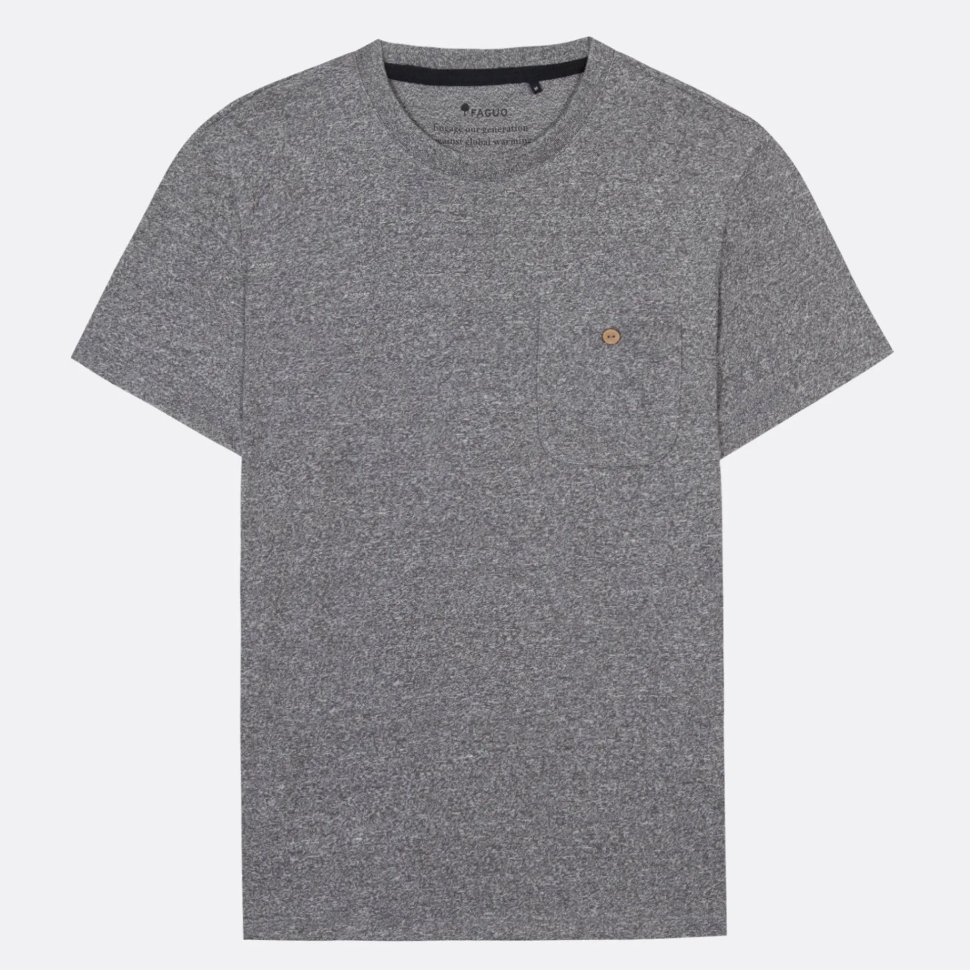 Cheap FAGUO T-shirt gris chiné