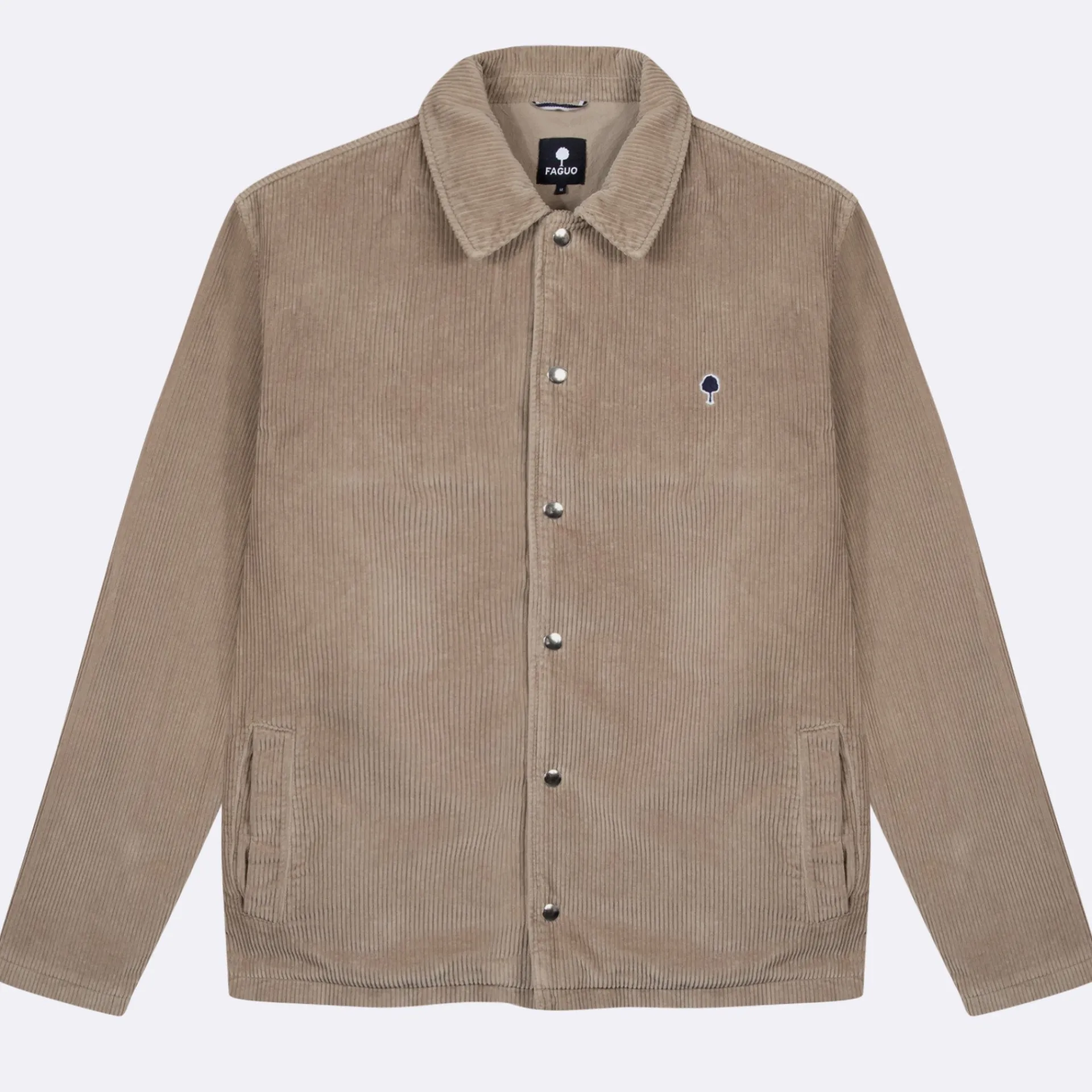 Best Sale FAGUO Veste velours côtelé beige clair